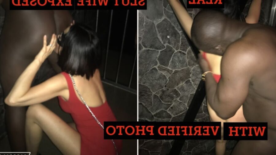 Black fucked Real Slutwife Exposed With verified photo