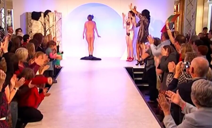 Claire fashion show