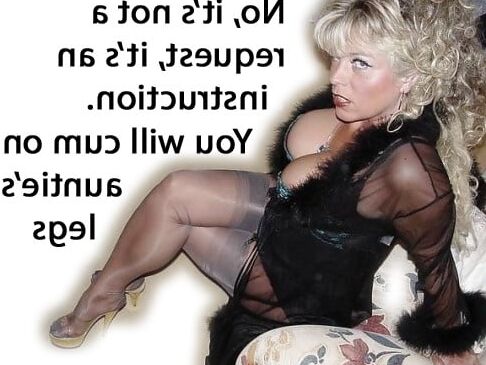 Auntie Fetish Captions