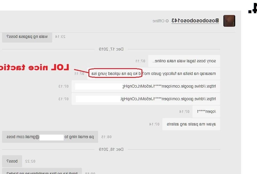 Trade scammers