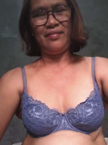 Elly A. Catalan Jacinto showing her underwear collections