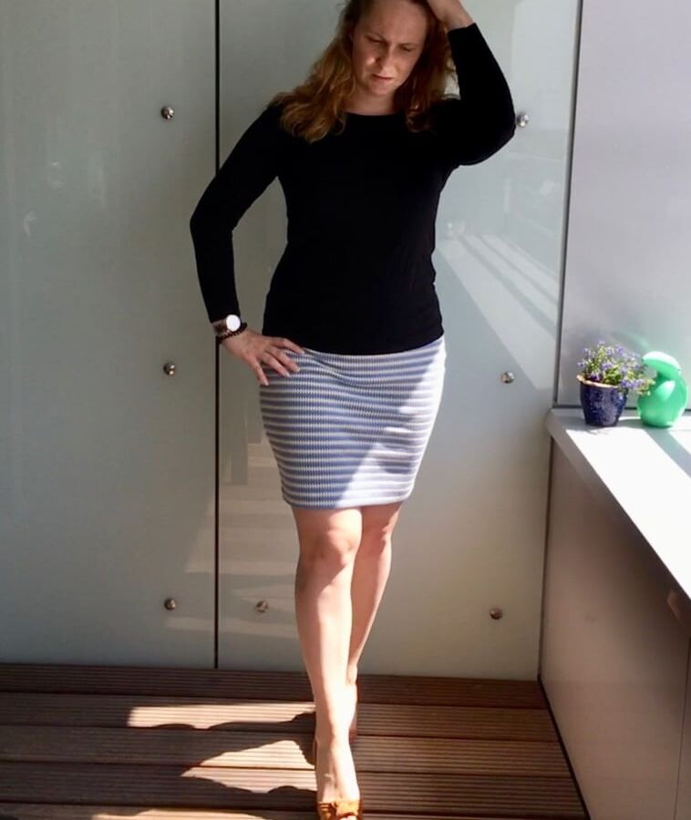 A fully clothed and sexy