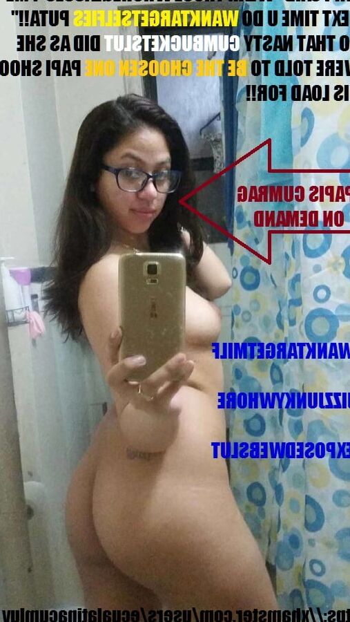 Captioned: Dirty LatinaMILF wants u to see this