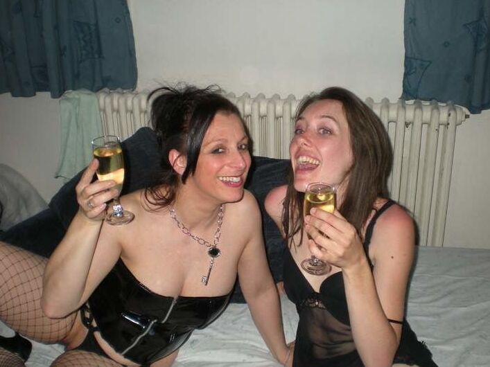 Party leather latex outfits