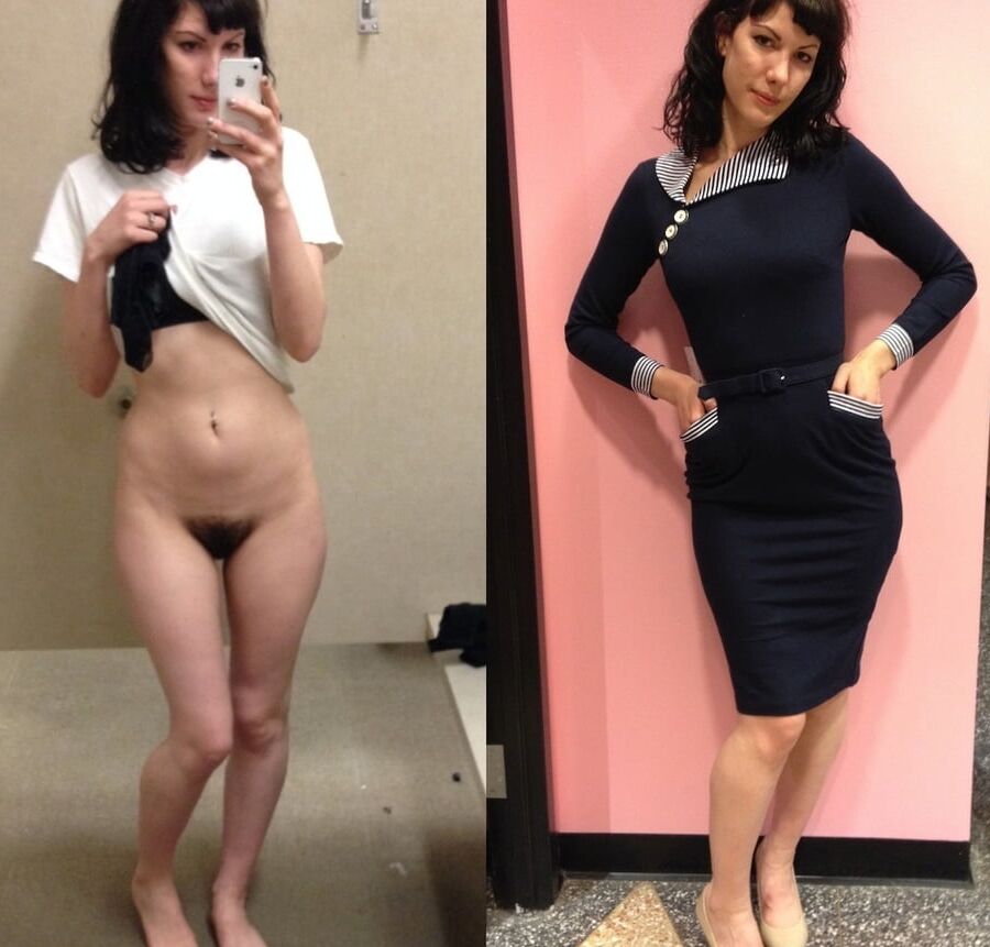 Amateur Russian Wives Dressed and Undressed