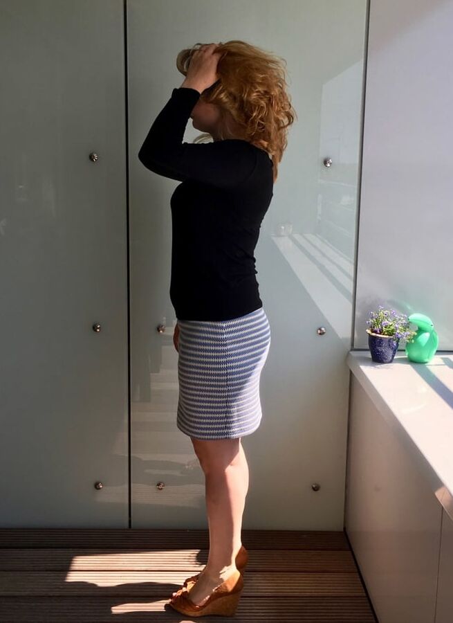 A fully clothed and sexy