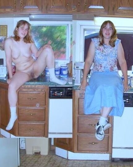 Matures and grannies dressed and undressed
