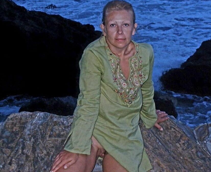 Naked Milf On Holiday Beach