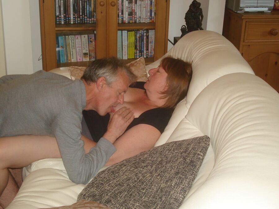 Granny Clare having oral sex with not her Bro