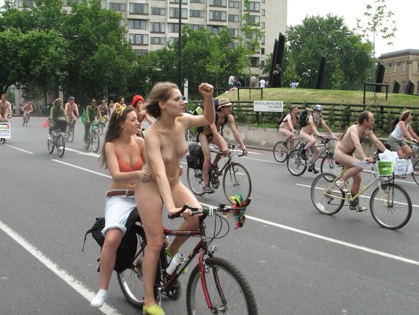 WNBR London mask rider