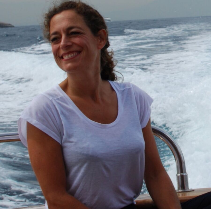 Stylish Italian Alex Polizzi
