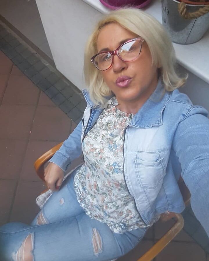 Serbian beautiful slut blonde milf mom Snezana Sneza Ilijev