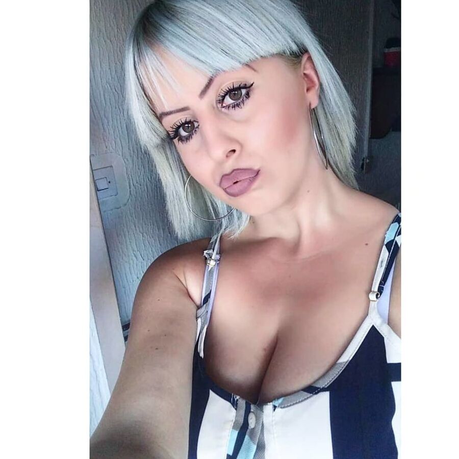 Serbian chuby blonde whore girl big ass and natural tits