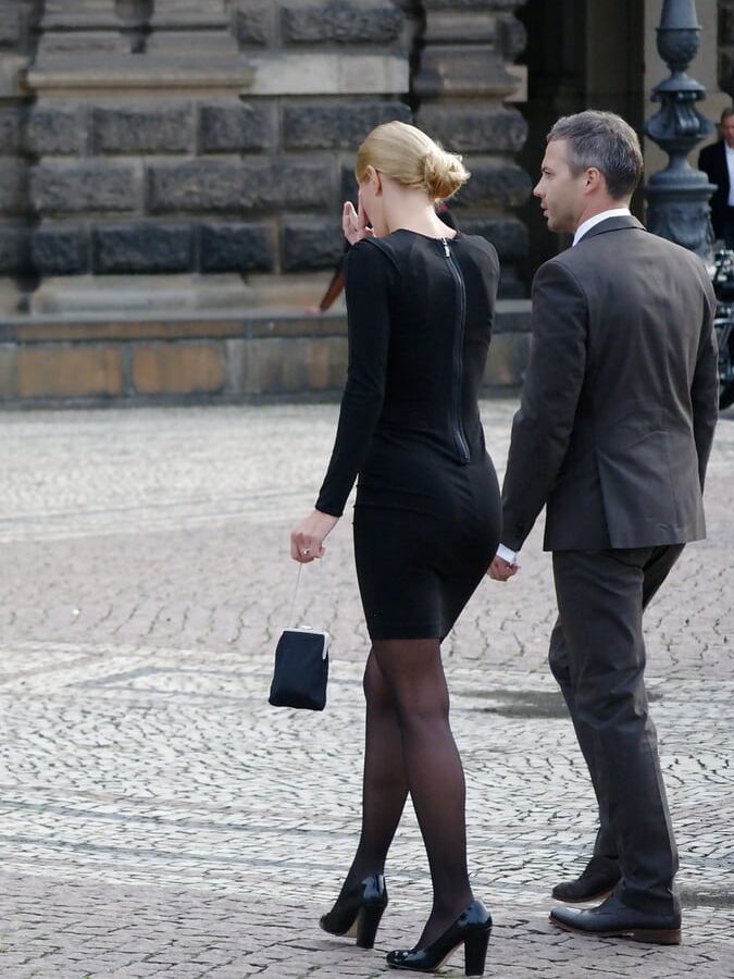pantyhose in the streets