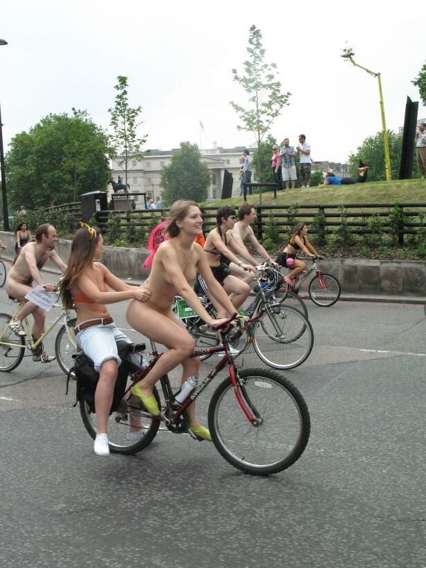 WNBR London mask rider
