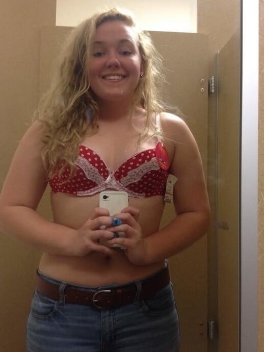 Fun selfie girl