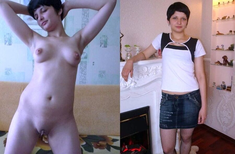 Amateur Russian Wives Dressed and Undressed