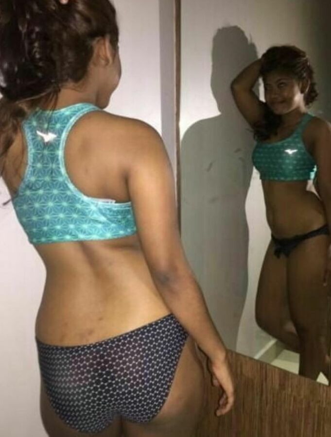 Exposed Indian Webslut, whore with great tits