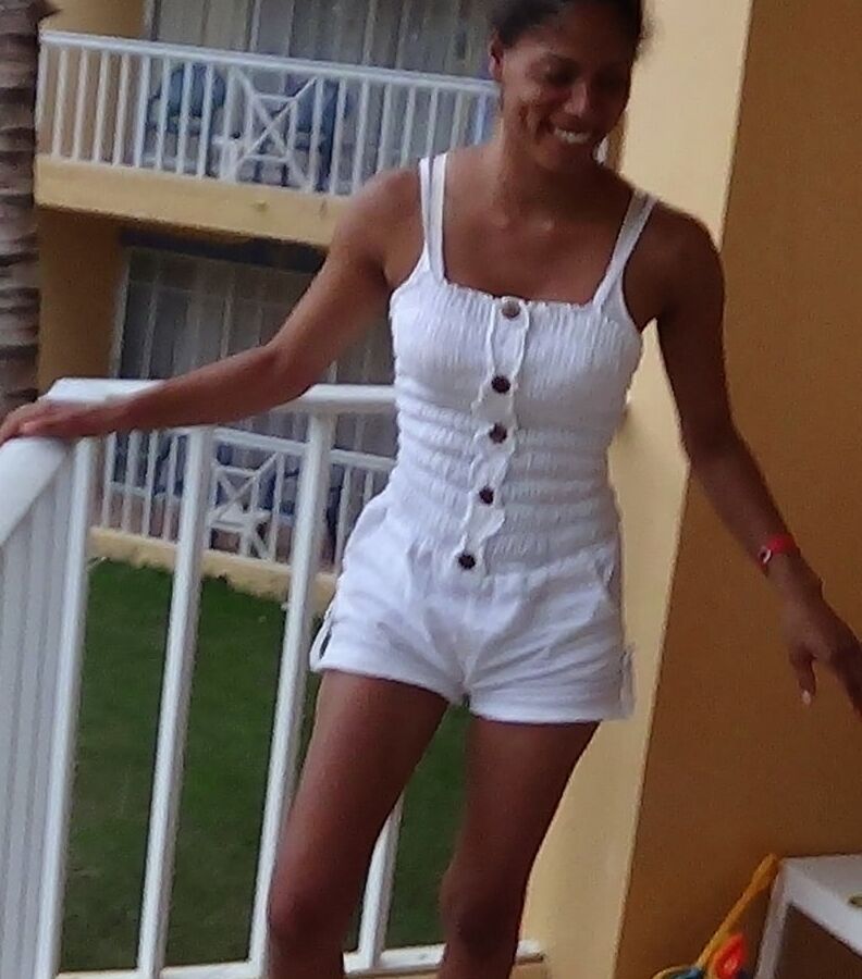 hot ebony mom as an dressed angel
