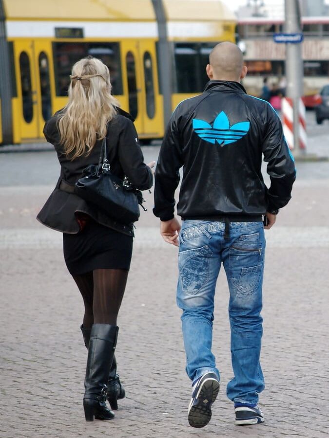 pantyhose in the streets