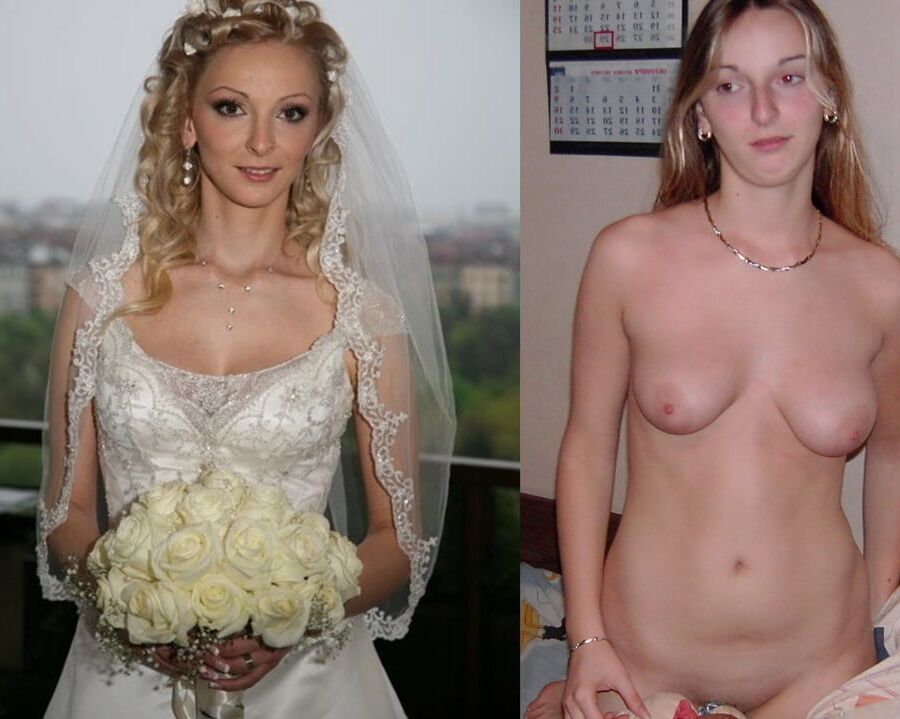 Before and After - Slutty Brides