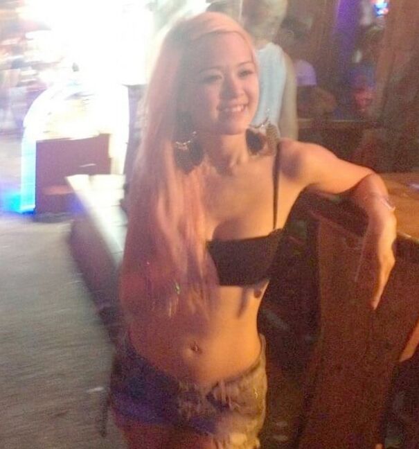 SLUTTY! college Asian thot Smoking