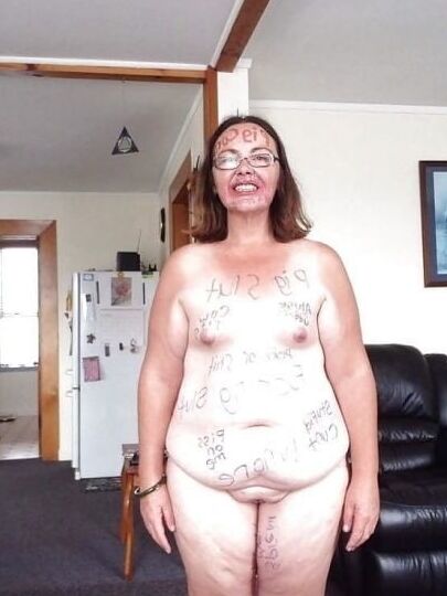 Exposed Judy Wells from Auckland New Zealand