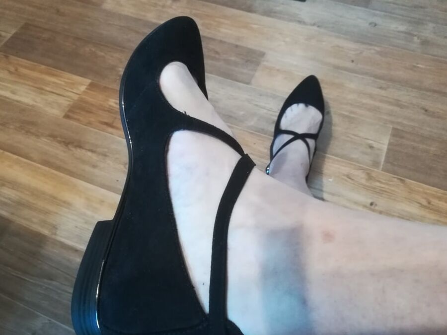my new flat shoes
