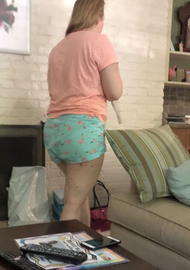 Her PJs, dress, panties and bra
