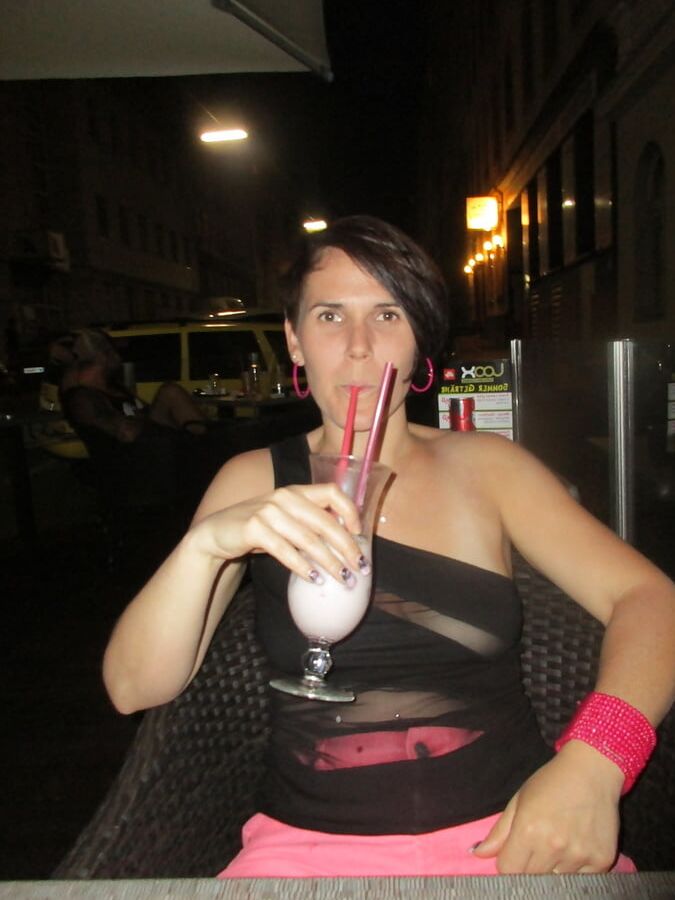 brunette wife