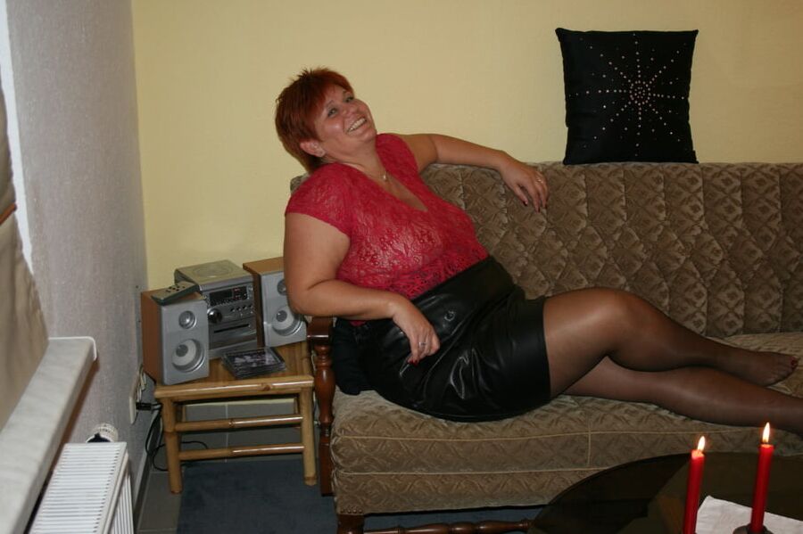 On the sofa ...