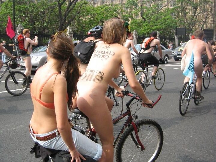 WNBR London mask rider
