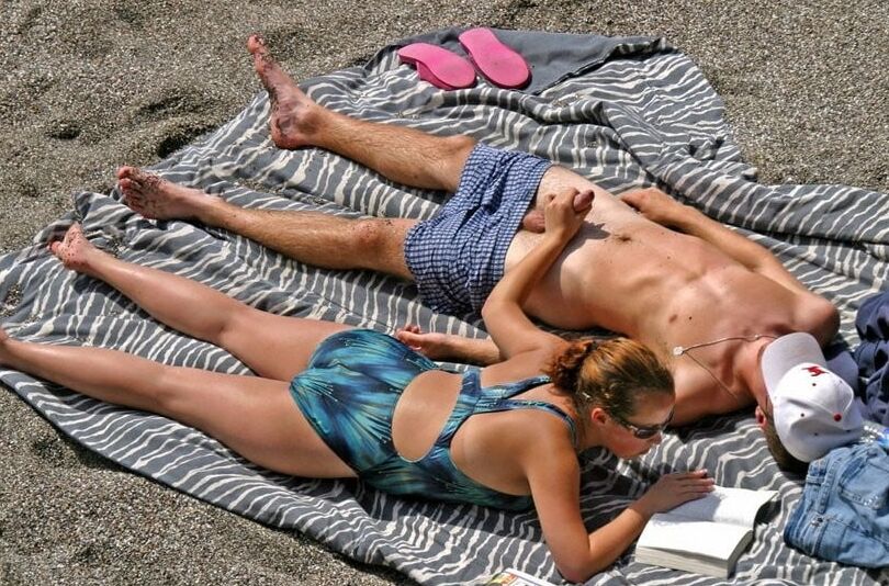 Nude beaches for couples.
