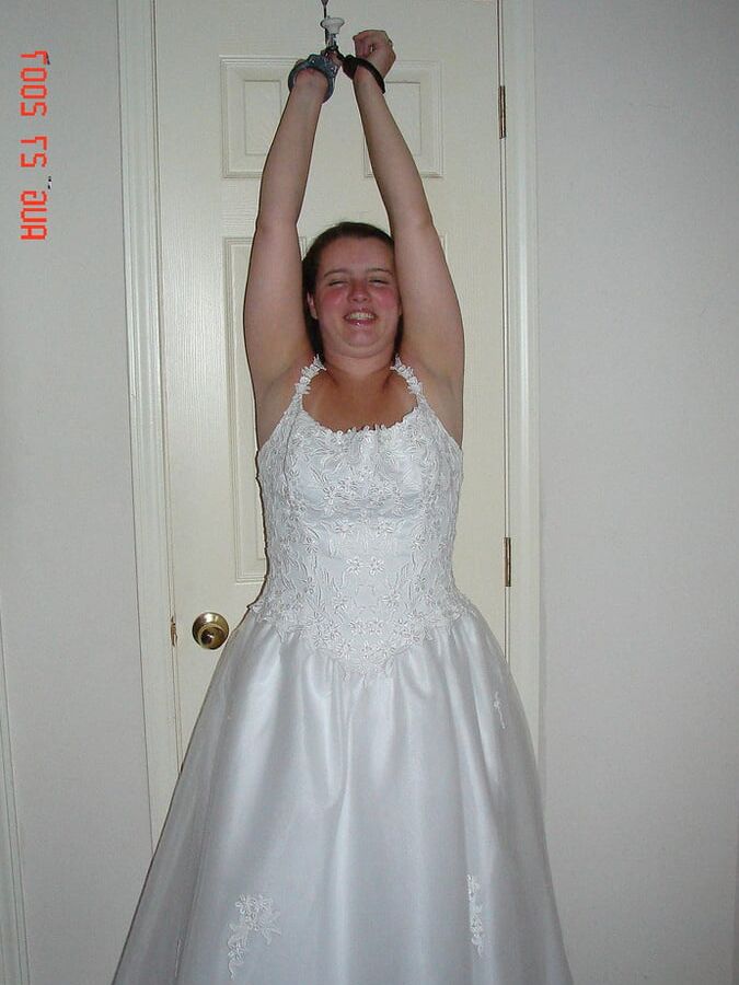 Tied-Up Slutty Bride