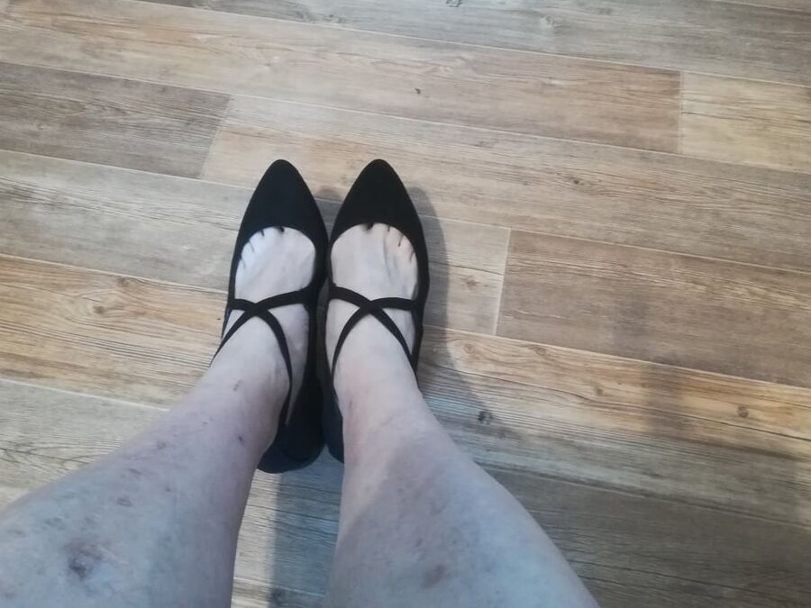 my new flat shoes