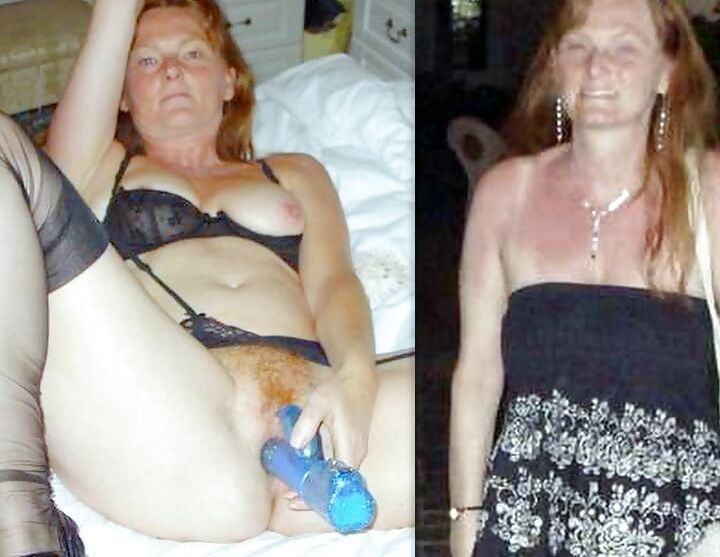 Matures and grannies dressed and undressed