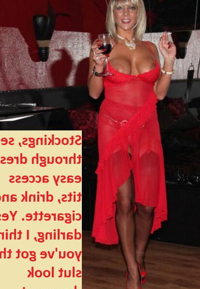 Slut Captions