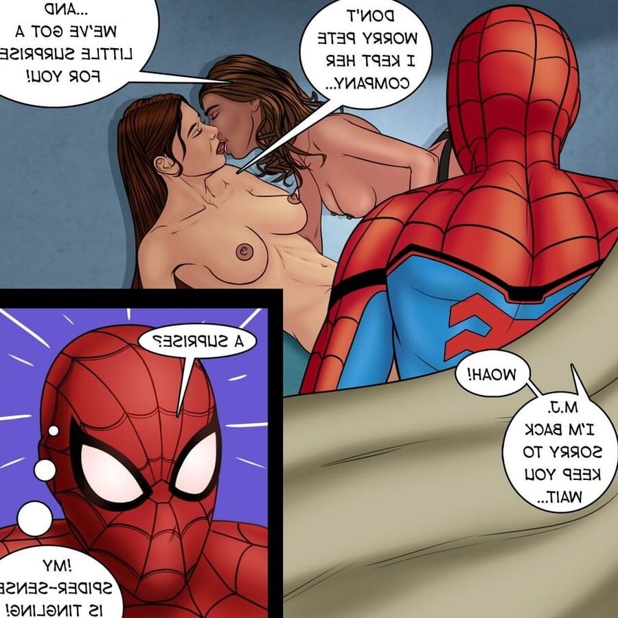 SPIDER-MAN CUMMING HOME