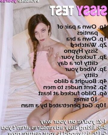 Sissy captions I like