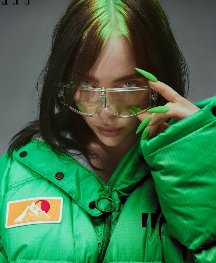 Billie Eilish long nails