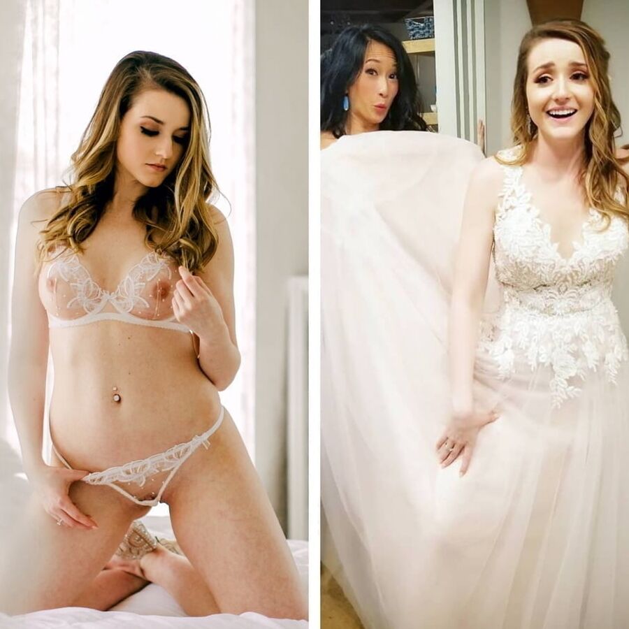 Before and After - Slutty Brides