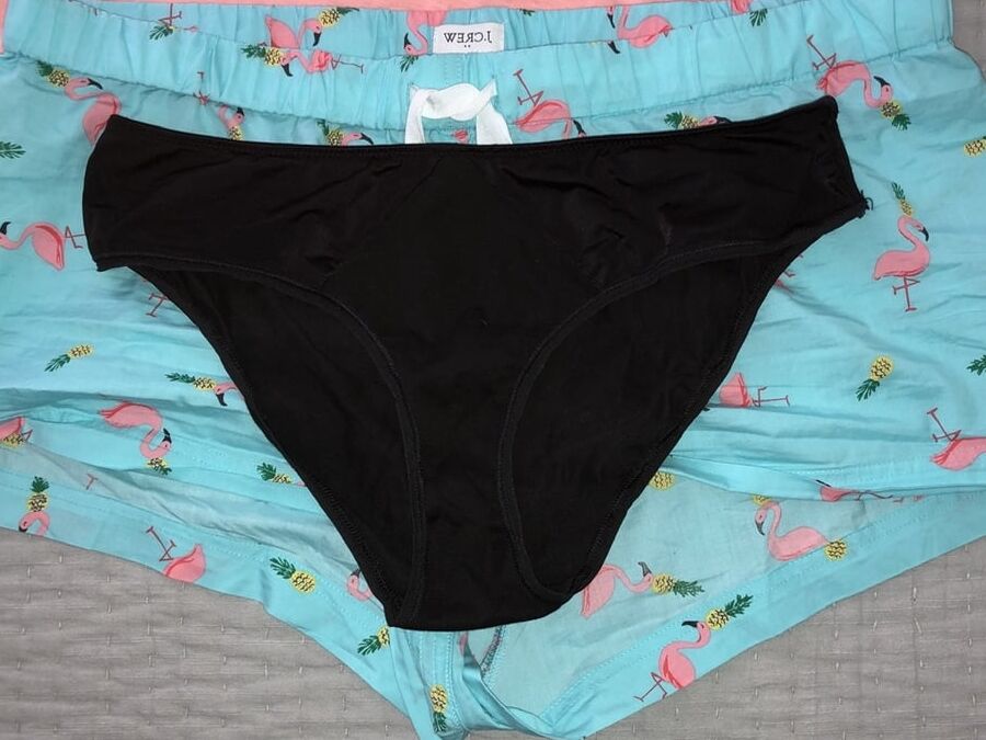 Her PJs, dress, panties and bra