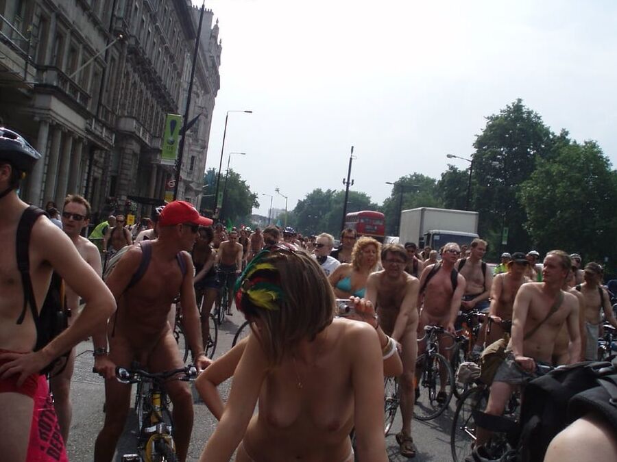 WNBR London mask rider