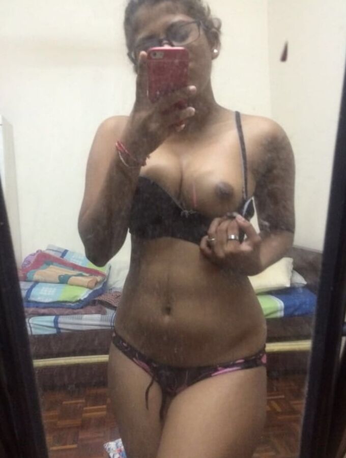 Exposed Indian Webslut, whore with great tits