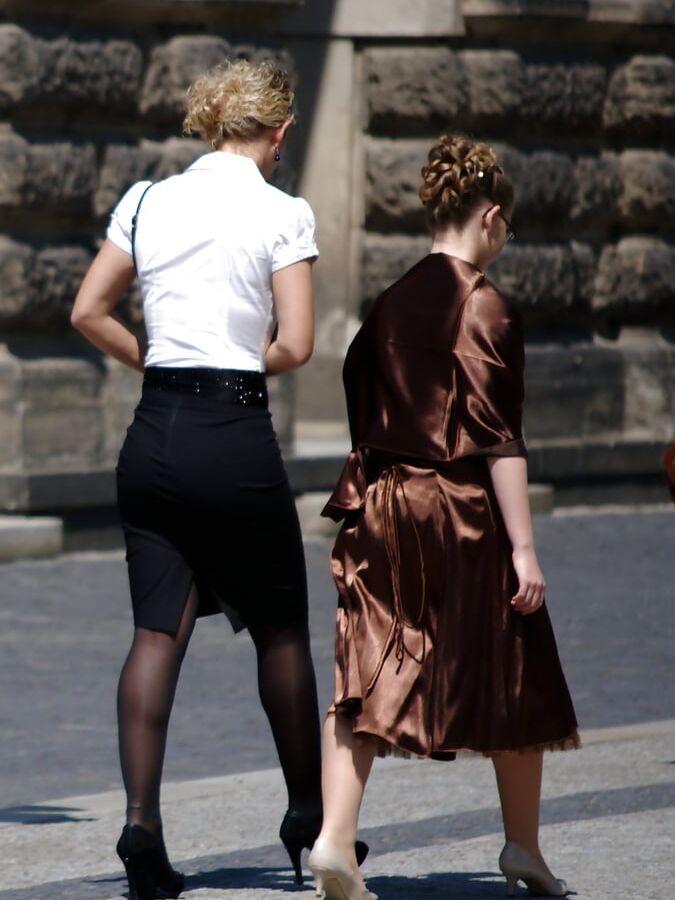 pantyhose in the streets