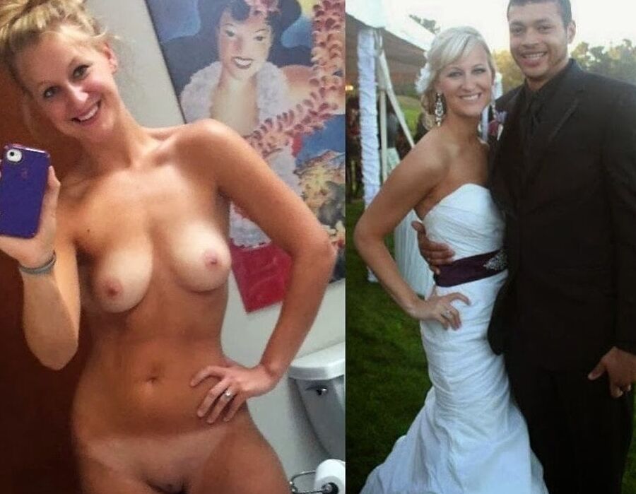 Before and After - Slutty Brides