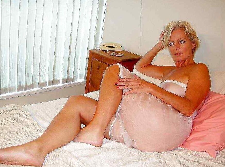 Grannies and matures on the bed
