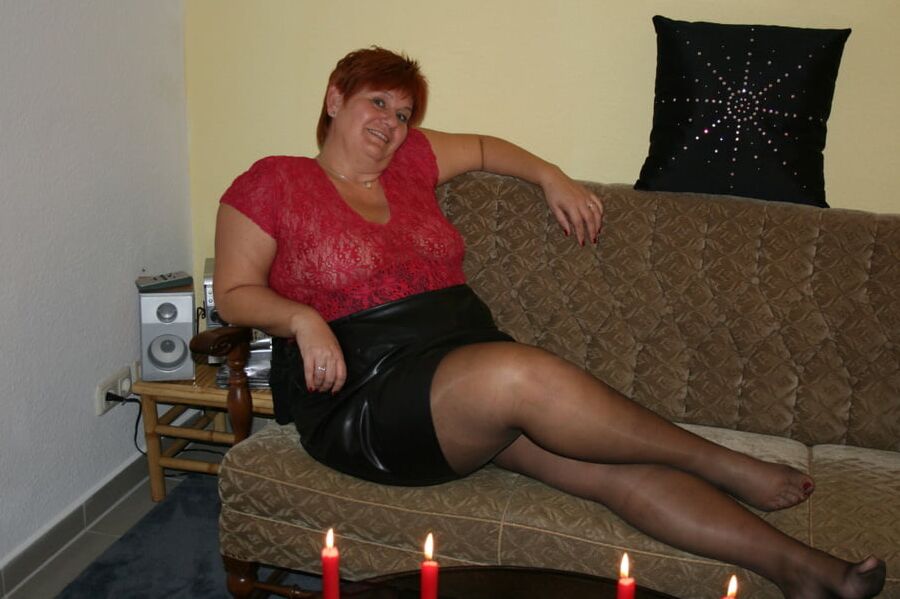 On the sofa ...