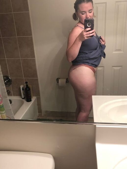 Fun selfie girl