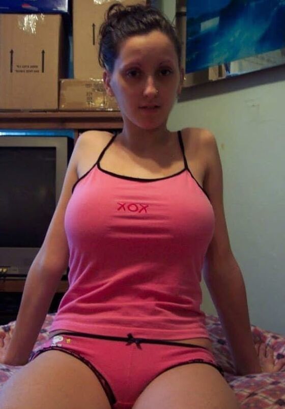 Busty Brunette Chav from Birmingham NN